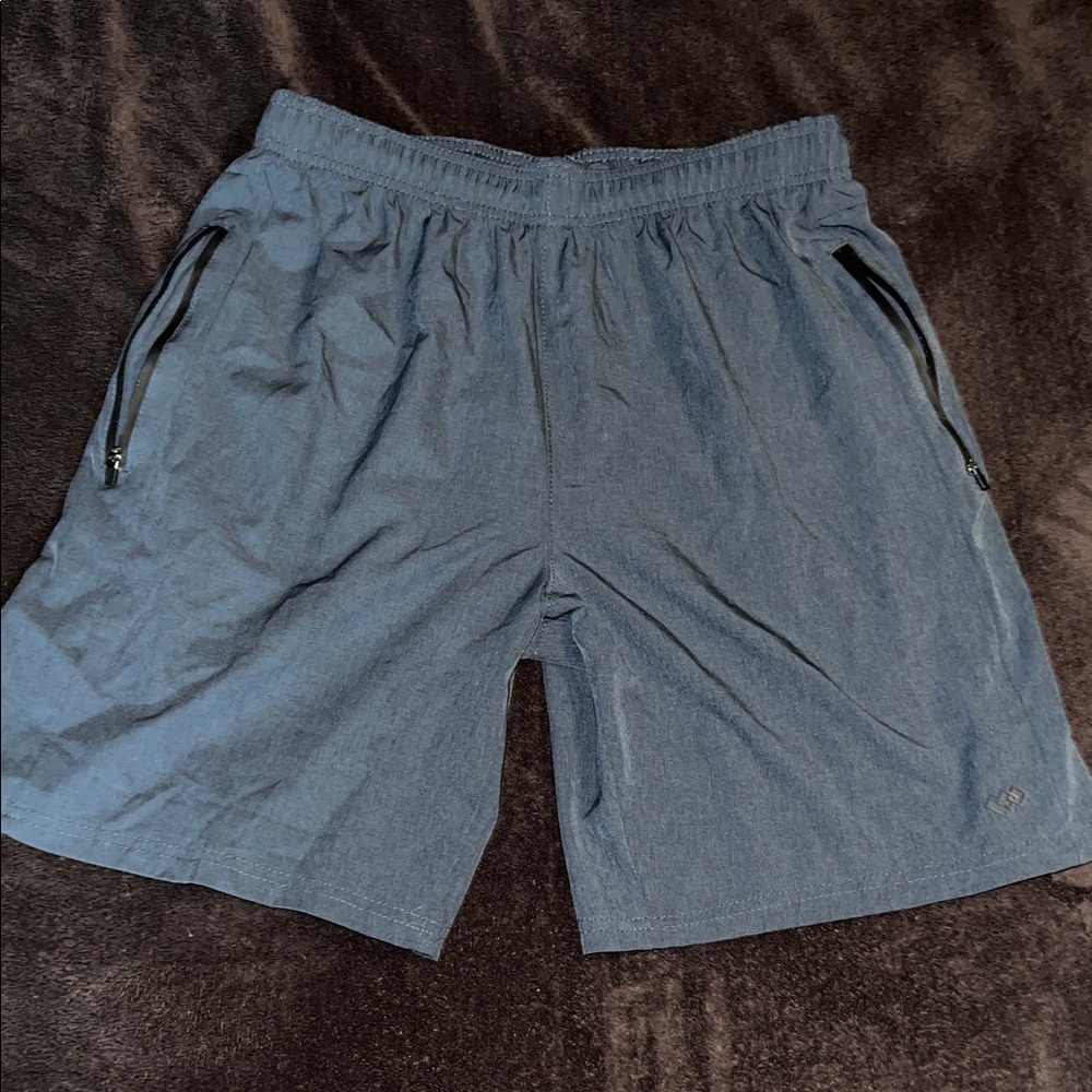 Men's Blue Leg3nd Active Shorts-Size M